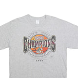 Mens Grey WAC Champions Basketball Tournament Cotton Blend T-Shirt L Crew Neck