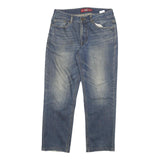 DICKIES Mens Jeans Blue Regular Straight Denim Medium W30 L27 Classic Zip Cotton