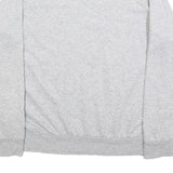 ADIDAS Womens Grey Crew Neck XL Cotton Sweatshirt Logo Print Casual Pullover