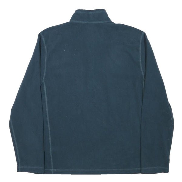 THE NORTH FACE Mens Blue Plain Pullover Jumper Crew Neck Basic Knit M Outdoor