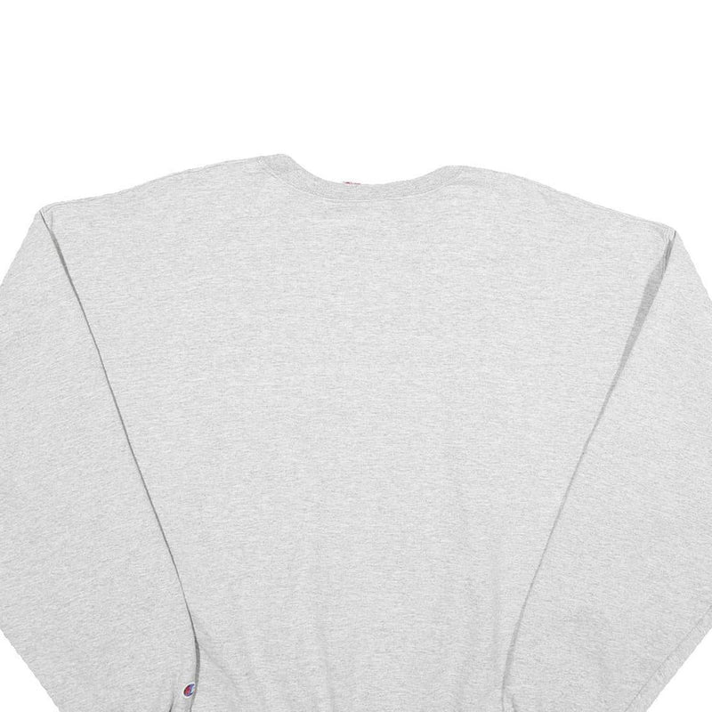 CHAMPION Mens Grey Indiana Tech Volleyball Crew Neck XL Sweater Casual Pullover