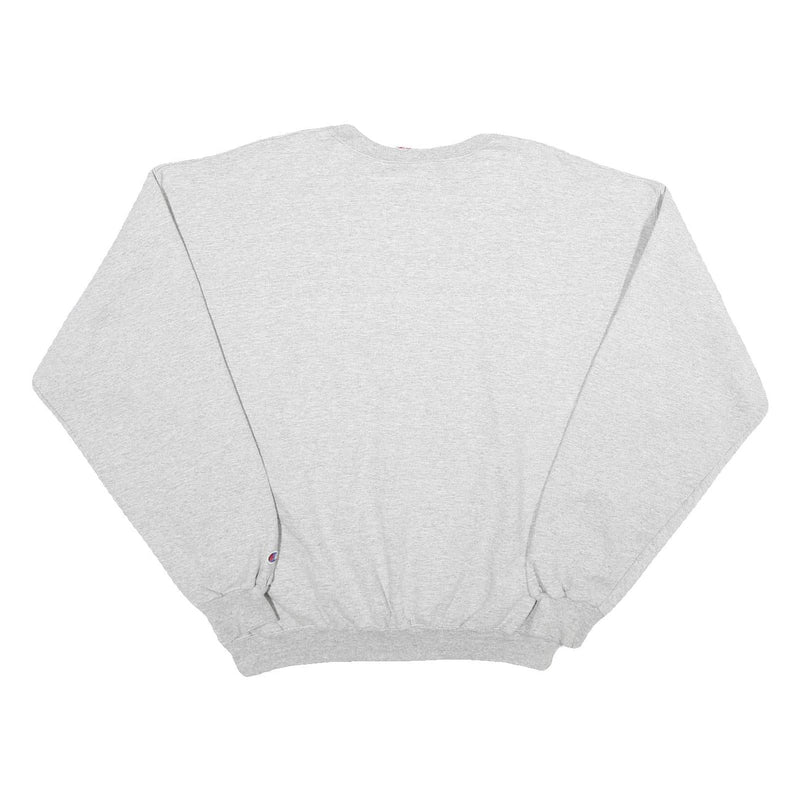 CHAMPION Mens Grey Indiana Tech Volleyball Crew Neck XL Sweater Casual Pullover