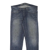 DICKIES Mens Jeans Blue Regular Straight Denim Medium W35 L30 Workwear