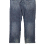 DICKIES Mens Jeans Blue Regular Straight Denim Medium W35 L30 Workwear