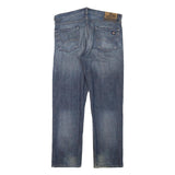 DICKIES Mens Jeans Blue Regular Straight Denim Medium W35 L30 Workwear