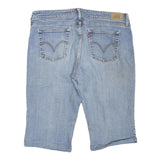 LEVI'S Womens Denim Blue Casual Shorts XL W38 Cotton Blend Regular Fit