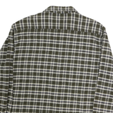 NORTHWEST OUTFITTERS Mens Green & White Check Shirt XL Casual Cotton Blend
