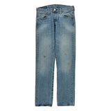 501 Levis Jeans - 30W 30L Light Wash Cotton