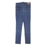 LEVI'S Womens Slim Blue Denim Slim Skinny Jeans W29 L30 Classic Cotton Blend Zip
