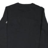 ADIDAS Mens Black Broncos Crew Neck S Cotton Blend Sweatshirt Pullover