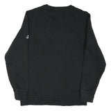 ADIDAS Mens Black Broncos Crew Neck S Cotton Blend Sweatshirt Pullover