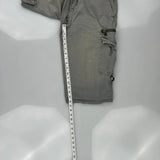 Guess Cargo Shorts - 31W 16L Grey Cotton