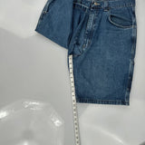 Wrangler Denim Shorts - 34W 9L Blue Denim
