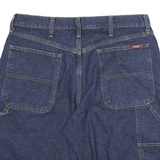 WRANGLER Mens Cotton Blue Denim Casual Shorts XL W32 Utility Pockets