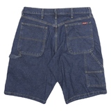 WRANGLER Mens Cotton Blue Denim Casual Shorts XL W32 Utility Pockets