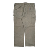 Carhartt Carpenter Pants - 38W 34L Khaki Cotton