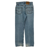 505 Levis Jeans - 31W 30L Light Wash Cotton
