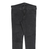LEVI'S Line 8 Mens Jeans Black Slim Skinny Denim W34 L32 Stretch Zip Fly