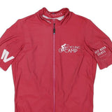 ONE Womens Red Cycling Camp T-Shirt XL Short Sleeve Crew Neck Sport Activewear