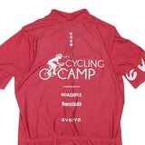 ONE Womens Red Cycling Camp T-Shirt XL Short Sleeve Crew Neck Sport Activewear