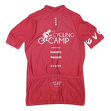 ONE Womens Red Cycling Camp T-Shirt XL Short Sleeve Crew Neck Sport Activewear