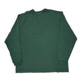 Carhartt Long Sleeve T-Shirt - 2XL Green Cotton