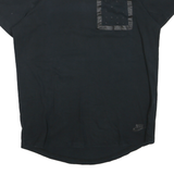 NIKE Mens Black Pocket T-Shirt M Short Sleeve Crew Neck Cotton Blend Casual