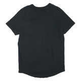 NIKE Mens Black Pocket T-Shirt M Short Sleeve Crew Neck Cotton Blend Casual