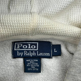 Polo By Ralph Lauren Hoodie - Large Gray Cotton