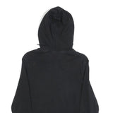 LEVI'S Mens Black Hoodie S Cotton Blend Pullover Casual Logo Sweatshirt