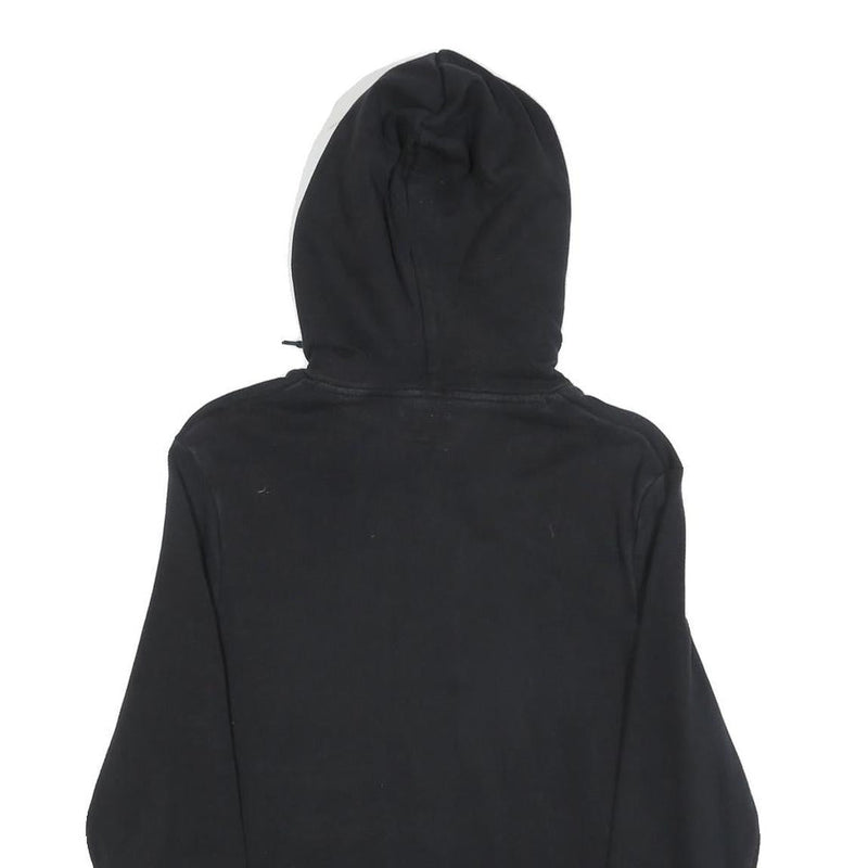 LEVI'S Mens Black Hoodie S Cotton Blend Pullover Casual Logo Sweatshirt