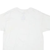 DISNEY Mens White Mickey Mouse Graphic T-Shirt XL Short Sleeve Crew Neck Retro