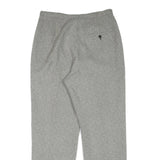 LARRY LEVINE Womens Grey Polyester Blend Regular Leg Trousers W30 L30