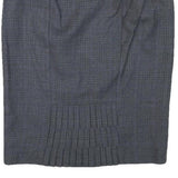 JIGSAW Womens Grey Pencil Knee Length Cotton Blend Checked Skirt M Classic