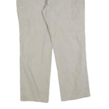 CARHARTT Mens Cotton Blend Beige Relaxed Fit Straight Leg Trousers W40 L32