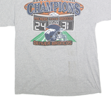 LOGO ATHLETIC Mens Grey Denver Broncos Super Bowl XXXII Champions Graphic