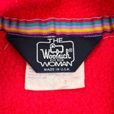 Made In USA Woolrich Fleece - Small Red Polyester