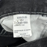 Wrangler Denim Shorts - 32W 8L Black Cotton