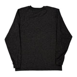 Built To Serve And Protect Hardworking People Carhartt Long Sleeve T-Shirt - Medium Grey Cotton Blend