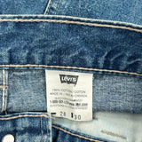 Levis Graphic Carpenter Jeans - 28W 30L Blue Cotton