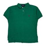 Ralph Lauren Polo Shirt - Small Green Cotton