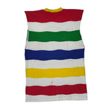 Roco Loco Single Stitch Vest - Medium Multicoloured Cotton