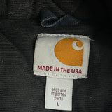 Made In USA Carhartt Jacket - Large Blue Cotton