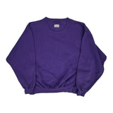 University Of Washington Gear College Sweatshirt - Medium Purple Cotton Blend