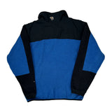 Made In USA Mountain Hard Wear Fleece Jacket - Medium Blue Polyester