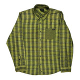 Oakley Checked Flannel Shirt - XL Green Cotton