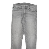 LEVI'S Mens Jeans Grey Slim Skinny Denim Light W31 L30 Classic Cotton Blend Zip