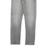 LEVI'S Mens Jeans Grey Slim Skinny Denim Light W31 L30 Classic Cotton Blend Zip