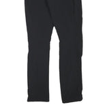 QUECHUA Womens Polyester Blend Black Regular Trousers W26 L29 Outdoor Zip
