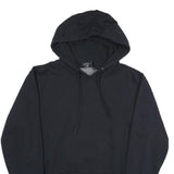 HA Mens Black Hoodie XL Cotton Blend Pullover Sweatshirt with Print